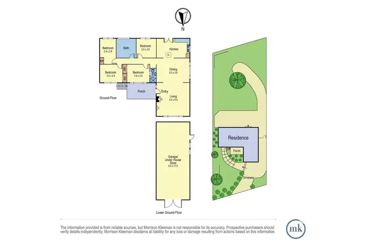 Floorplan of Homely house listing, 8 Shanklin Street, Hurstbridge VIC 3099