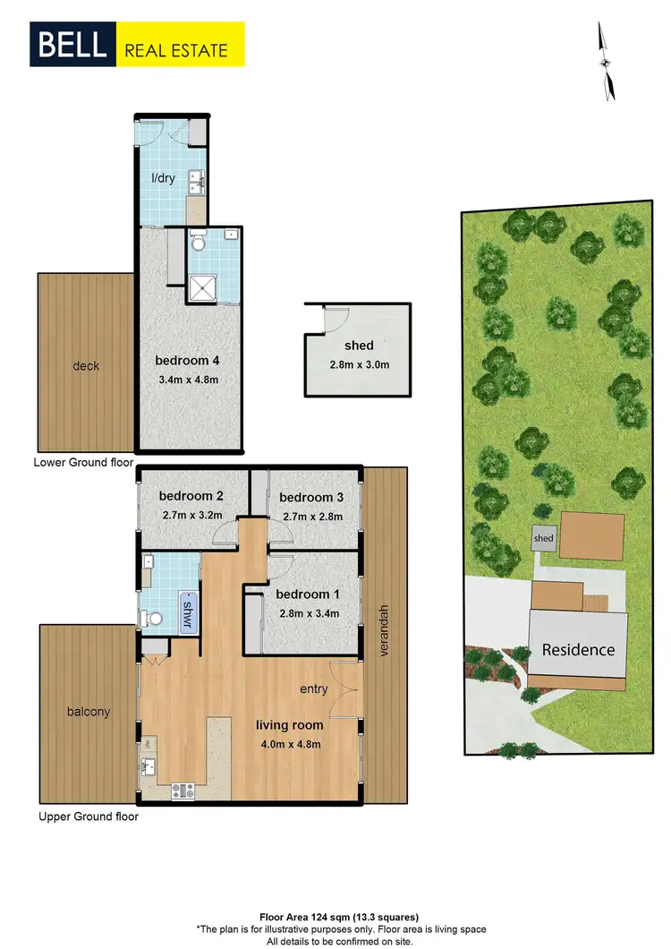 Floorplan of Homely house listing, 19 Highcliff Road, Upwey VIC 3158
