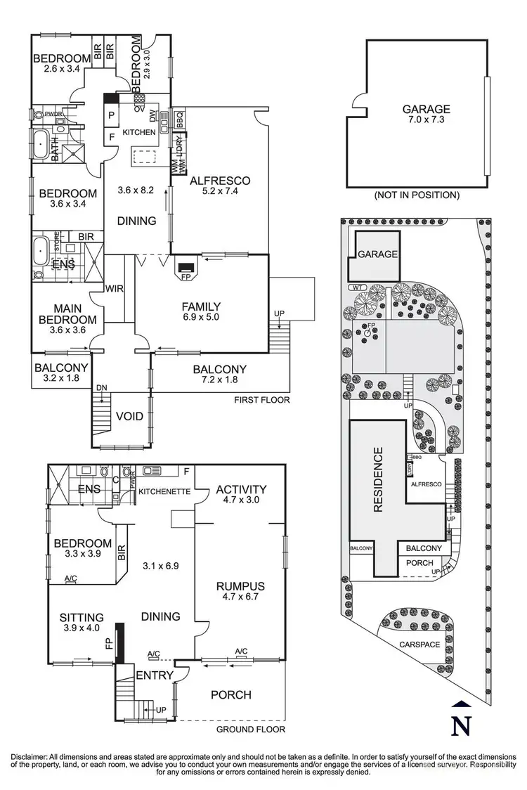 Floorplan of Homely house listing, 38 Acacia Road, Hurstbridge VIC 3099