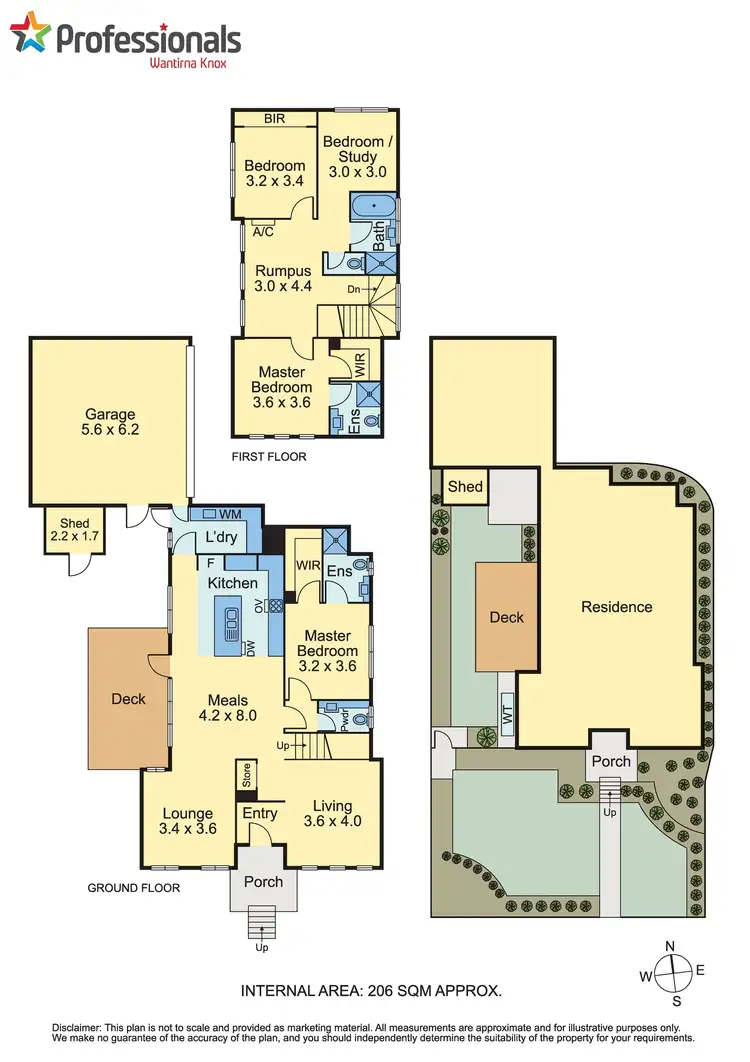 Floorplan of Homely townhouse listing, 1/35 Phyllis Street, Bayswater VIC 3153