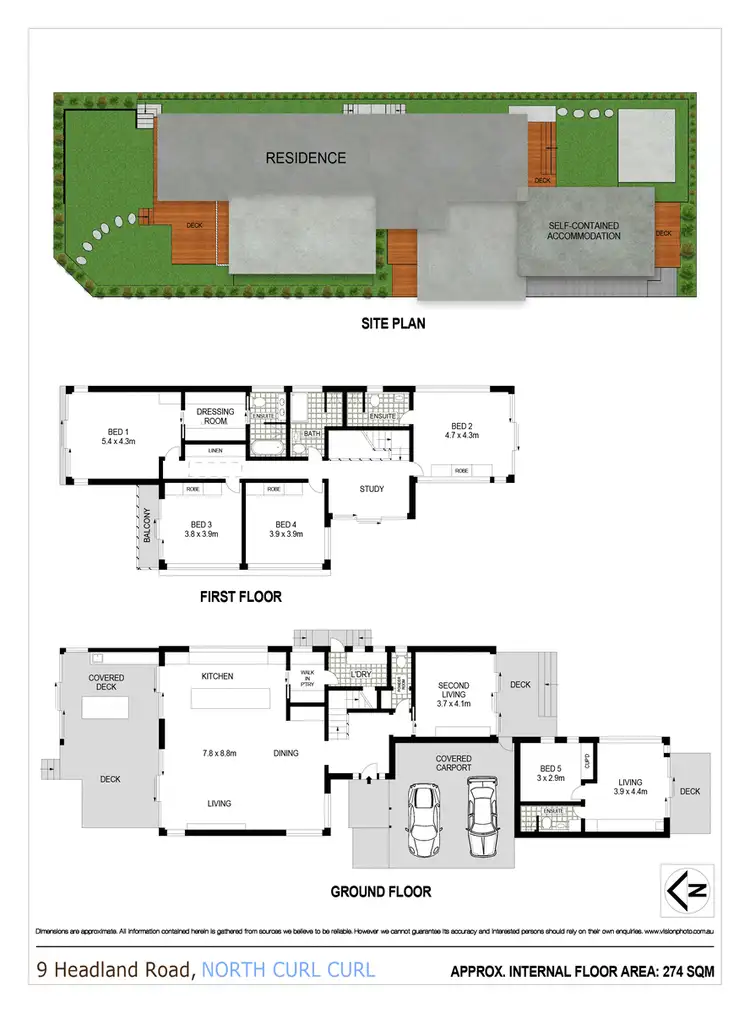 Floorplan of Homely house listing, 9 Headland Road, North Curl Curl NSW 2099