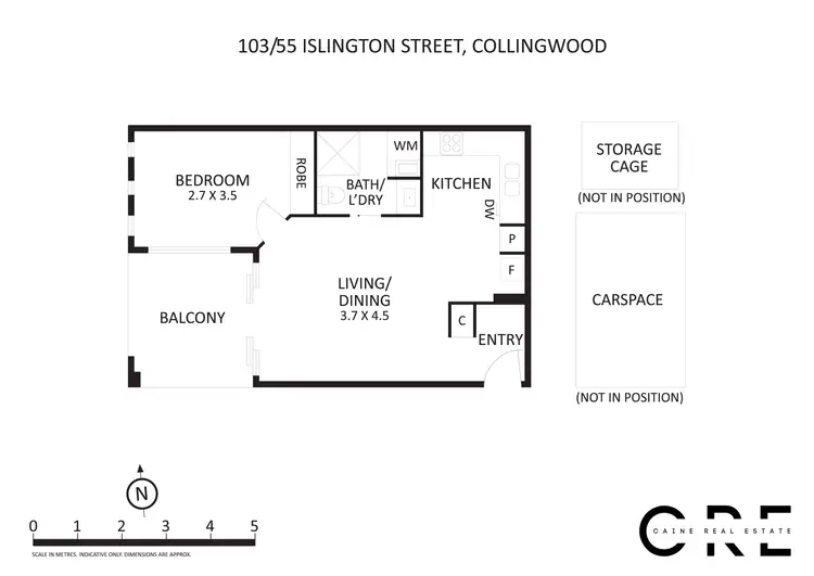 Floorplan of Homely apartment listing, 103/55 Islington Street, Collingwood VIC 3066