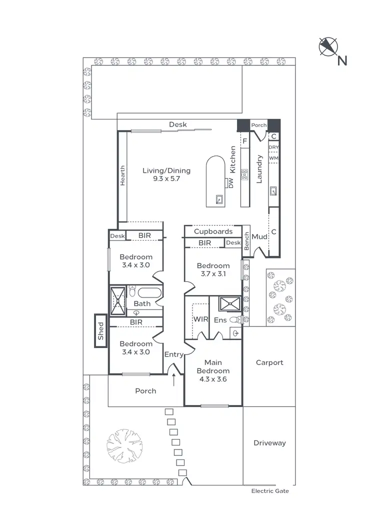 Floorplan of Homely house listing, 2 Almond Street, Caulfield South VIC 3162