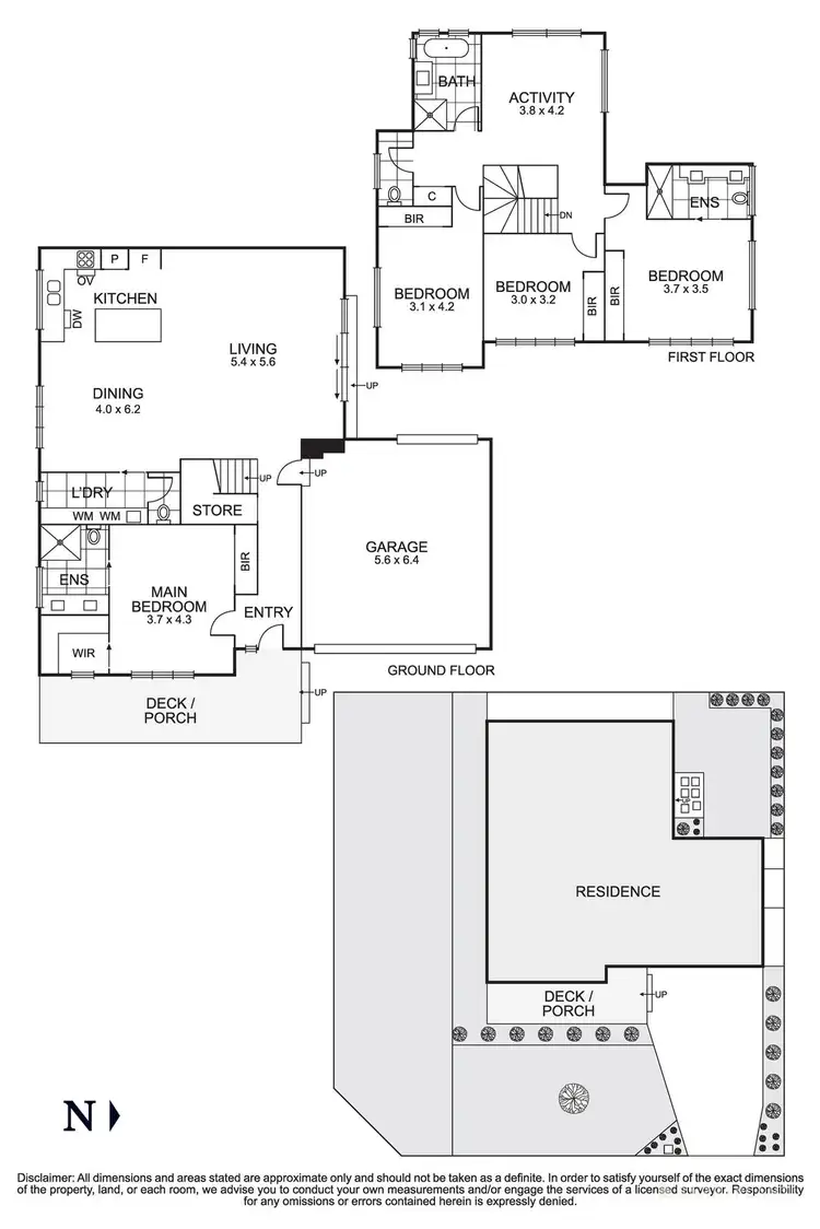 Floorplan of Homely house listing, 4 Mark Place, Nunawading VIC 3131