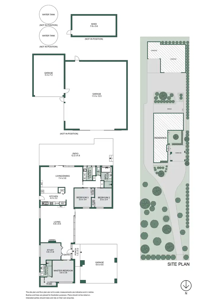 Floorplan of Homely house listing, 33 Mornington-Tyabb Road, Tyabb VIC 3913