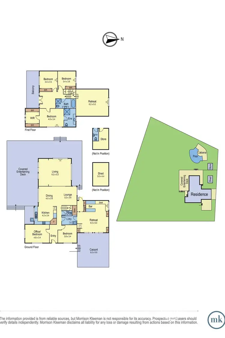 Floorplan of Homely house listing, 20 Rangeview Road, Diamond Creek VIC 3089