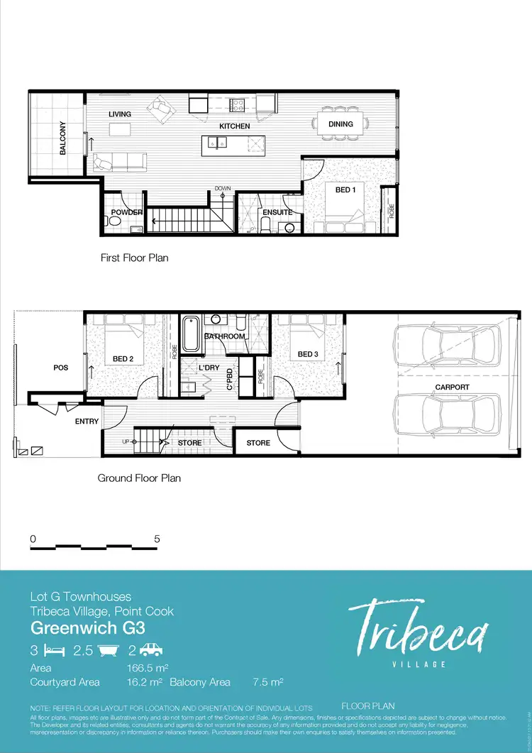 Floorplan of Homely townhouse listing, 52 Kenswick Street, Point Cook VIC 3030