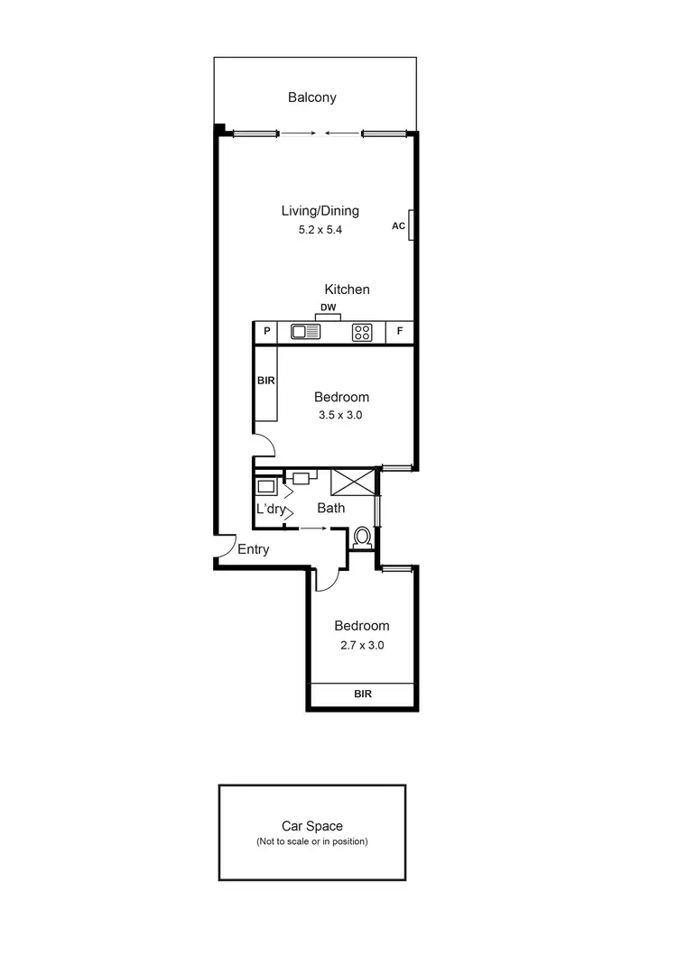 Floorplan of Homely apartment listing, 201/7-9 Station Street, Oakleigh VIC 3166