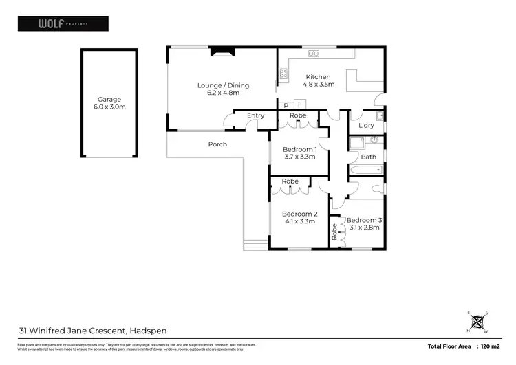 Floorplan of Homely house listing, 31 Winifred Jane Crescent, Hadspen TAS 7290