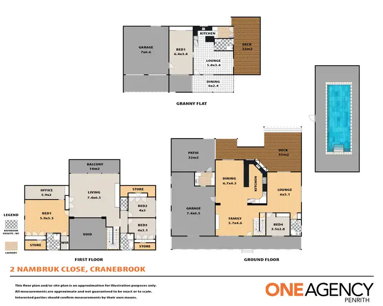 Floorplan of Homely house listing, 2 Nambruk Close, Cranebrook NSW 2749