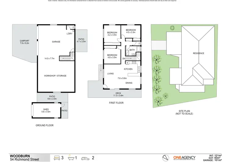 Floorplan of Homely house listing, 54 Richmond Street, Woodburn NSW 2472