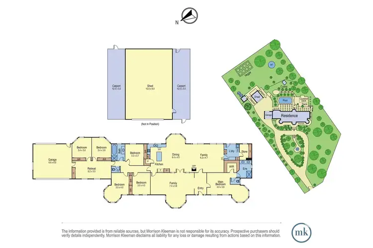 Floorplan of Homely house listing, 264 Reynolds Road, Eltham VIC 3095