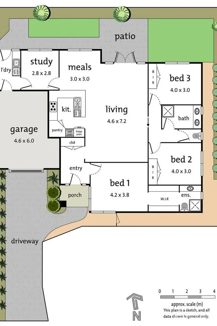 Floorplan of Homely unit listing, 2/23 Sonia Street, Donvale VIC 3111