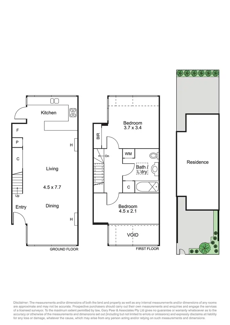 Floorplan of Homely house listing, 23 Herbert Street, Albert Park VIC 3206