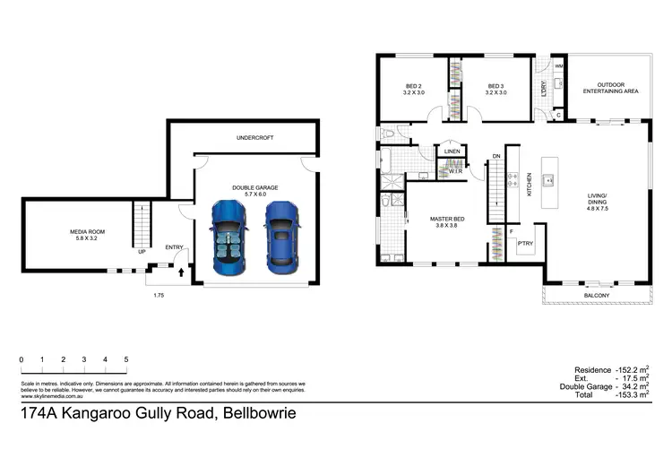 Floorplan of Homely house listing, 174A Kangaroo Gully Road, Bellbowrie QLD 4070