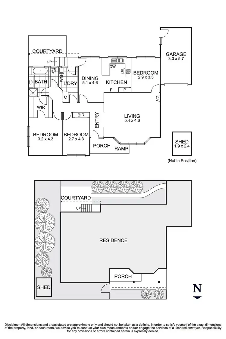 Floorplan of Homely unit listing, 2/27 Maidstone Street, Ringwood VIC 3134