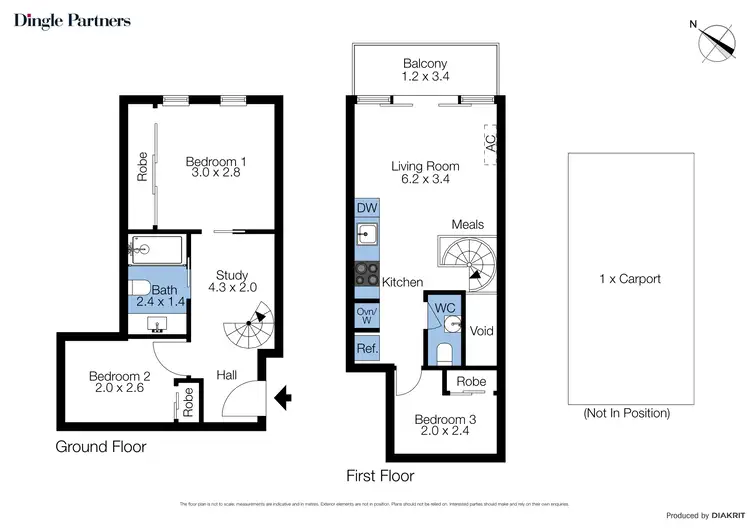 Floorplan of Homely apartment listing, 103/429 Spencer Street, Melbourne VIC 3000