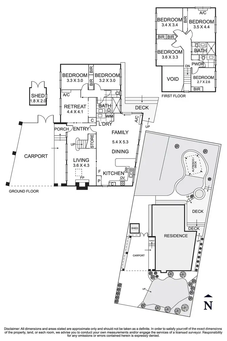 Floorplan of Homely house listing, 41 Cerberus Street, Donvale VIC 3111
