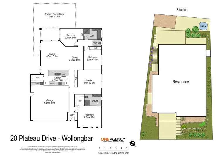 Floorplan of Homely house listing, 20 Plateau Drive, Wollongbar NSW 2477