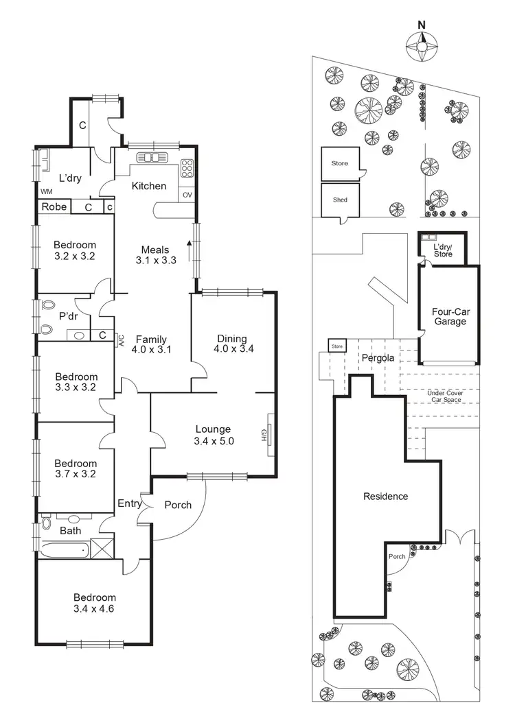 Floorplan of Homely house listing, 29 Robinson Street, Clayton VIC 3168