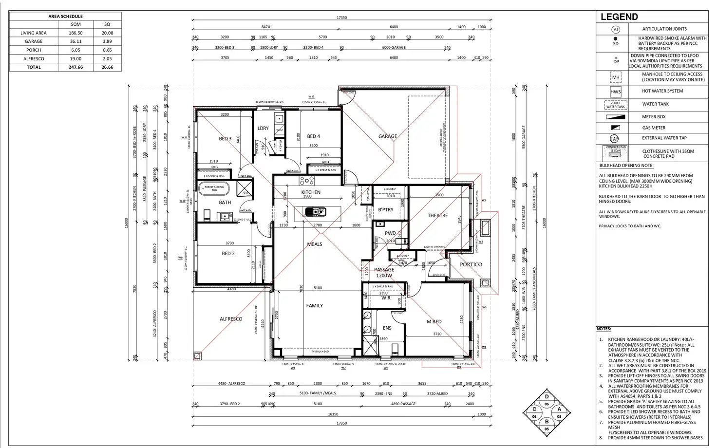 Floorplan of Homely house listing, 26 Adrianus Street, Alfredton VIC 3350