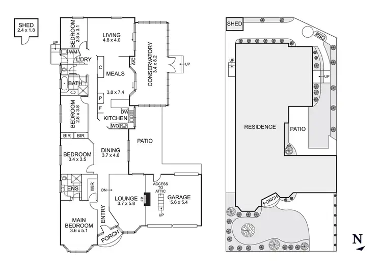 Floorplan of Homely house listing, 18 Lakeland Court, Dingley Village VIC 3172