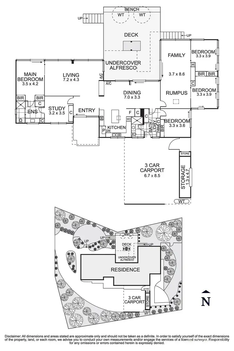 Floorplan of Homely house listing, 1 Fran Court, Templestowe Lower VIC 3107
