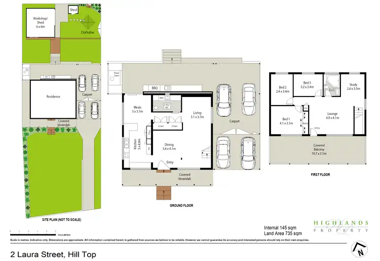 Floorplan of Homely house listing, 2 Laura Street, Hill Top NSW 2575