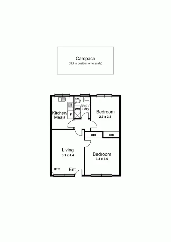 Floorplan of Homely apartment listing, 12/9 Park Avenue, Glen Huntly VIC 3163