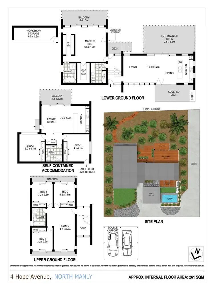 Floorplan of Homely house listing, 4 Hope Avenue, North Manly NSW 2100