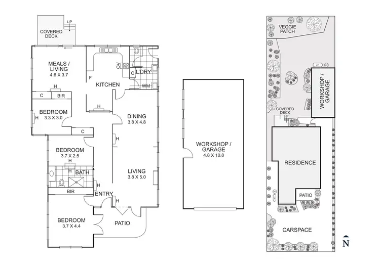 Floorplan of Homely house listing, 37 Anita Street, Beaumaris VIC 3193