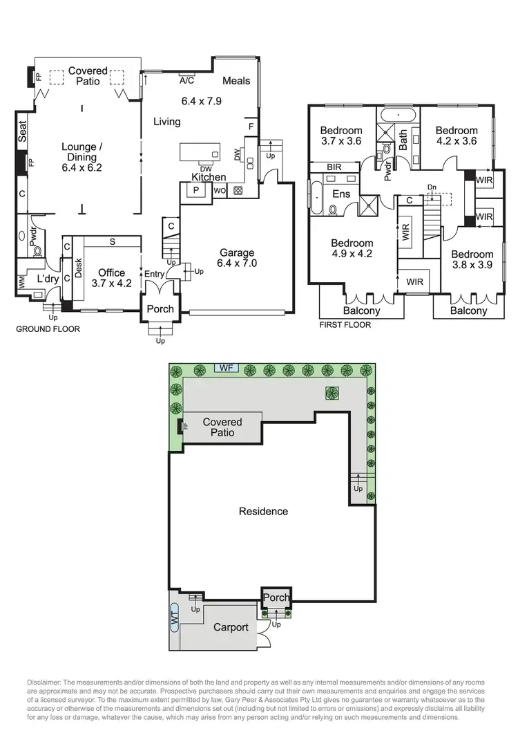 Floorplan of Homely house listing, 2/450 Hawthorn Road, Caulfield South VIC 3162