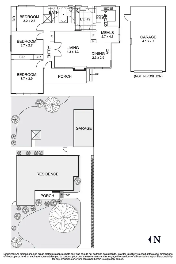 Floorplan of Homely house listing, 29 Diana Drive, Blackburn North VIC 3130