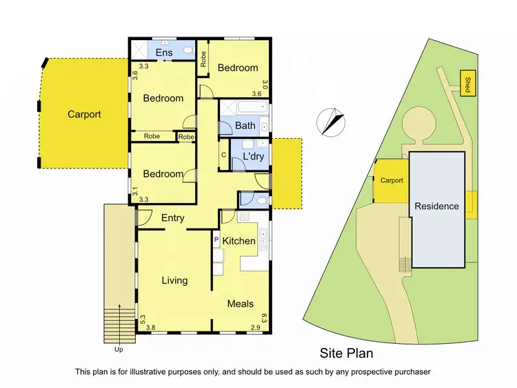 Floorplan of Homely house listing, 14 Amaroo Way, Yallambie VIC 3085