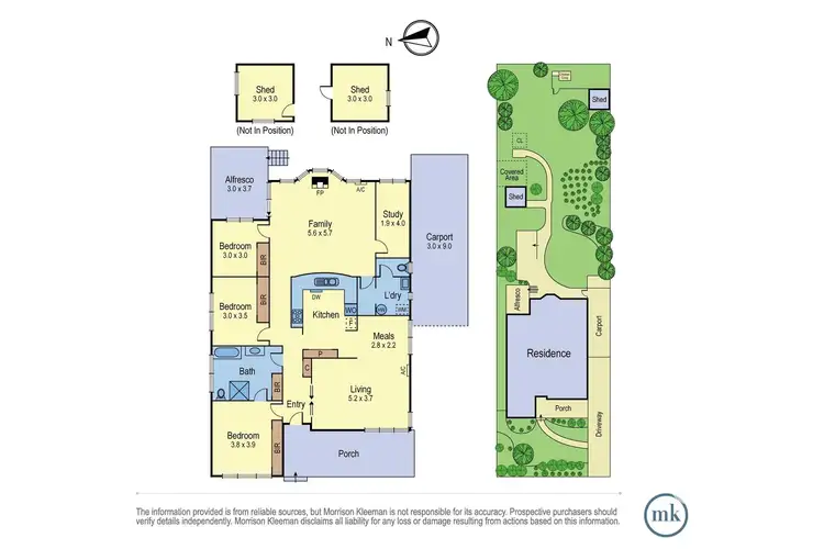 Floorplan of Homely house listing, 32 Boger Road, Watsonia VIC 3087