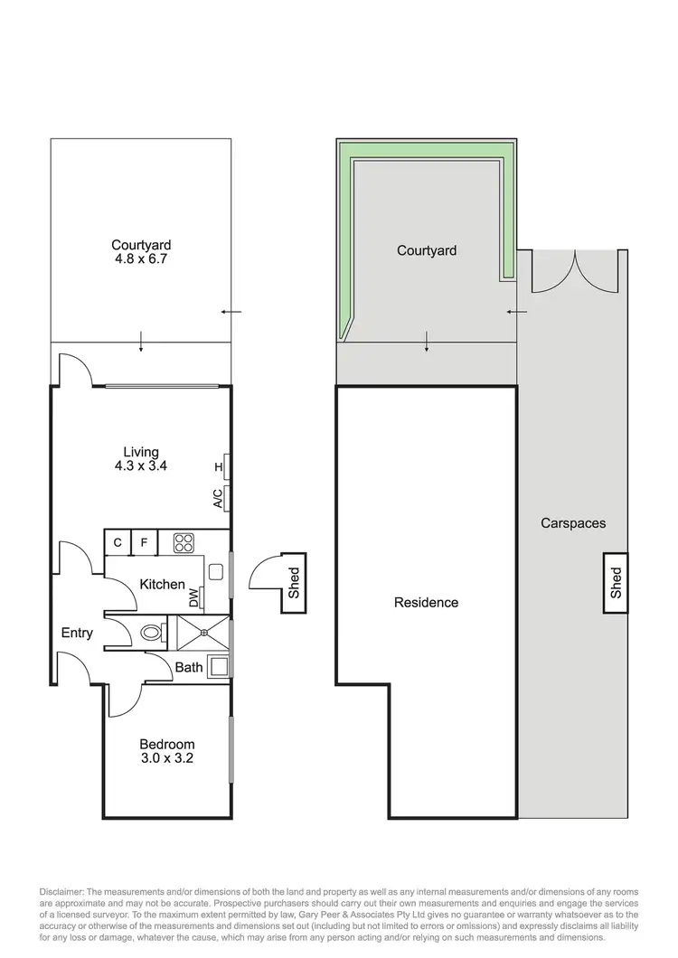 Floorplan of Homely apartment listing, 2/8 Williams Road, Prahran VIC 3181