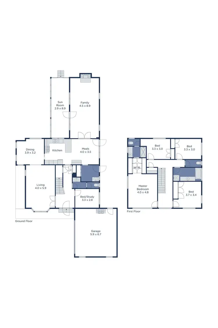 Floorplan of Homely house listing, 3 Harkaway Rise, Doncaster East VIC 3109