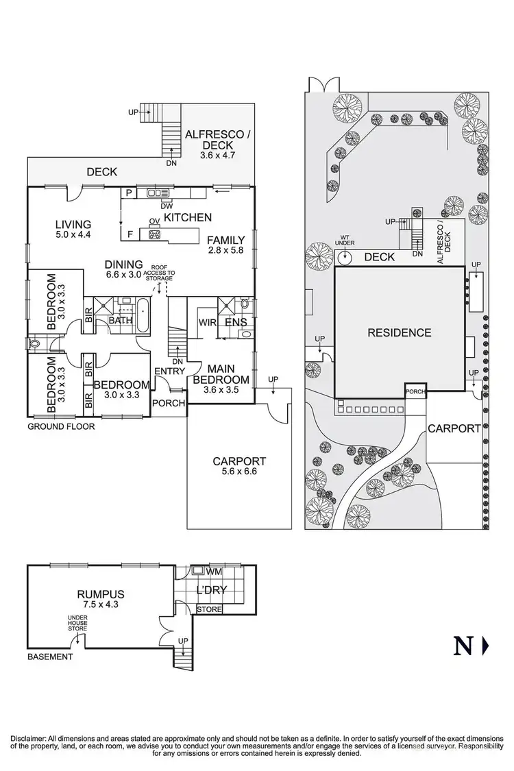 Floorplan of Homely house listing, 16 Clontarf Crescent, Templestowe VIC 3106