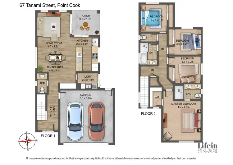 Floorplan of Homely house listing, 67 Tanami Street, Point Cook VIC 3030