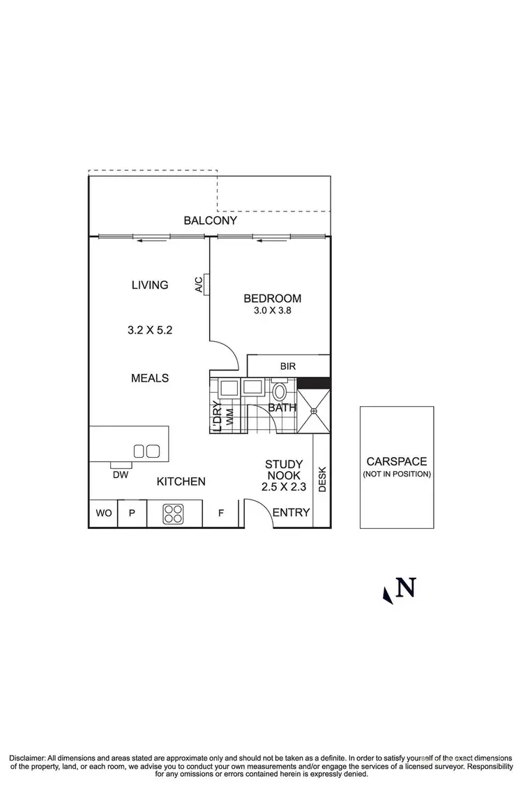 Floorplan of Homely apartment listing, 104/26 Pryor Street, Eltham VIC 3095