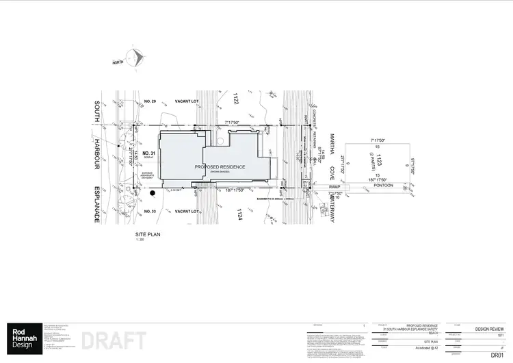 Floorplan of Homely land listing, 31 South Harbour Esplanade, Safety Beach VIC 3936