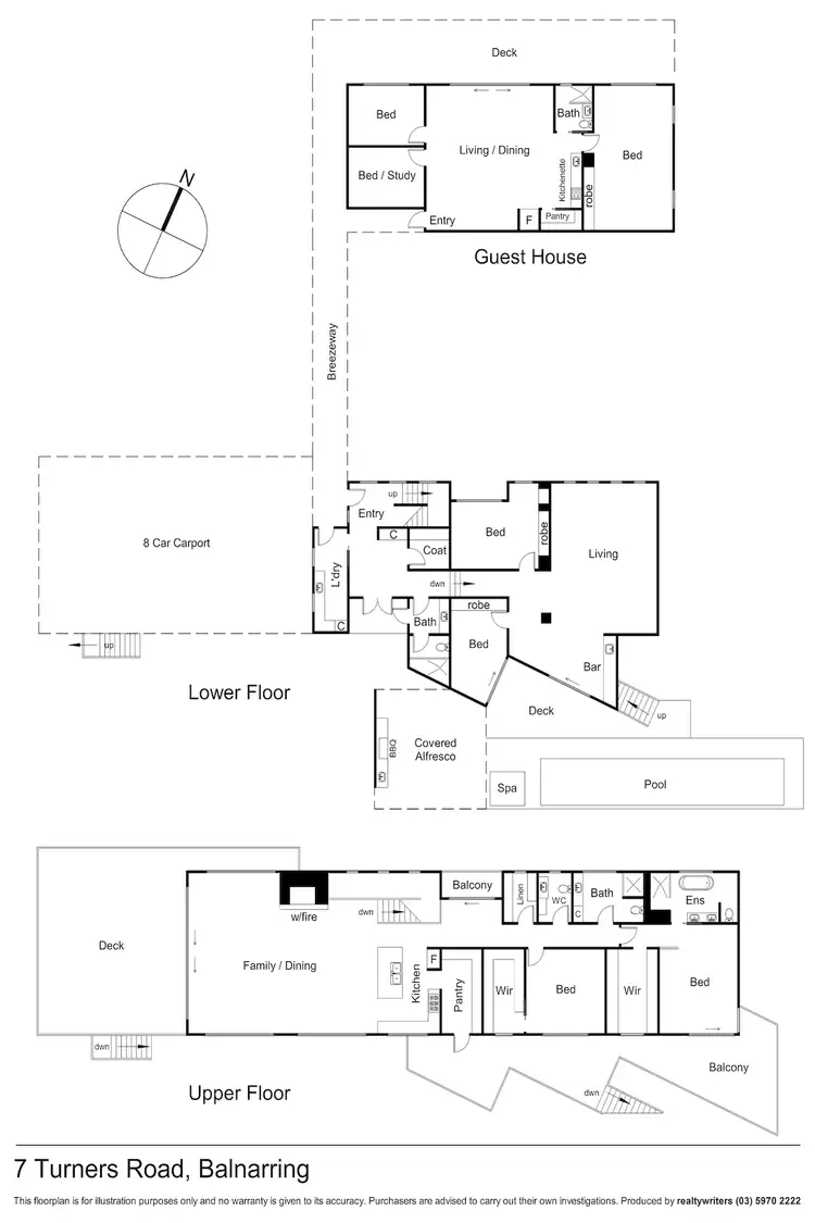 Floorplan of Homely house listing, 7 Turners Road, Balnarring VIC 3926