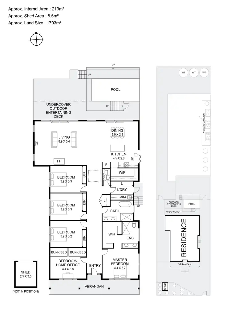 Floorplan of Homely rural property listing, 1361 Birregurra Deans Marsh Road, Deans Marsh VIC 3235