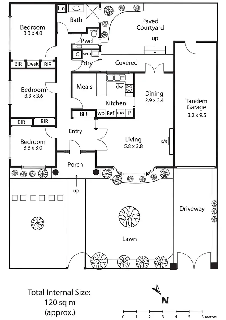 Floorplan of Homely villa listing, 8/174 Church Street, Brighton VIC 3186