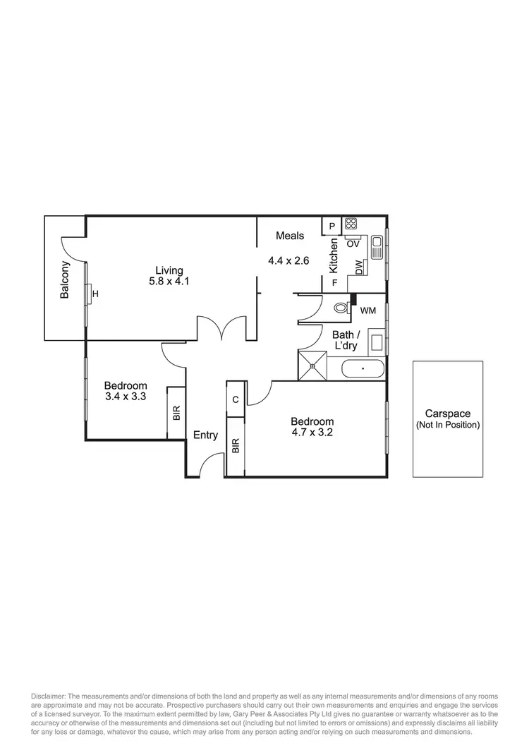 Floorplan of Homely apartment listing, 7/27 Lewisham Road, Windsor VIC 3181