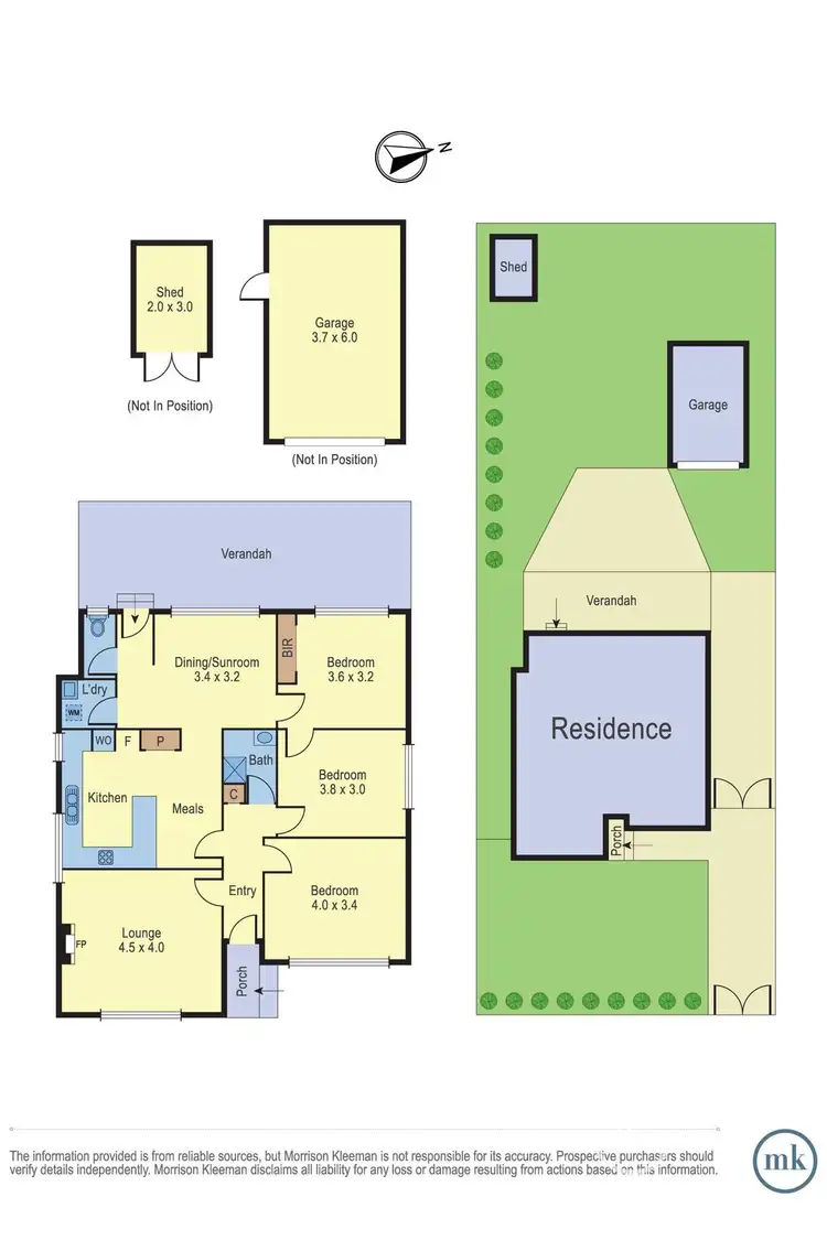 Floorplan of Homely house listing, 71 Farview Street, Glenroy VIC 3046