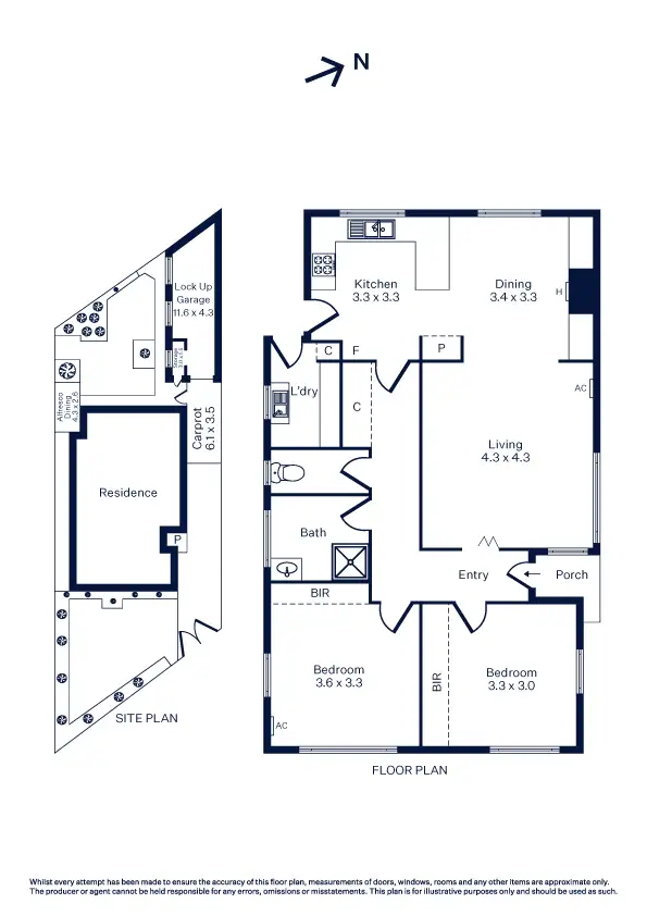 Floorplan of Homely house listing, 27 Richard Street, Williamstown VIC 3016