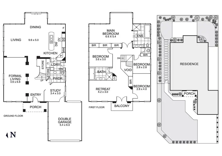 Floorplan of Homely house listing, 24 Treeby Boulevard, Mordialloc VIC 3195