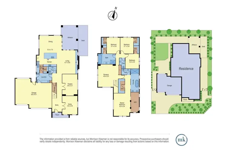 Floorplan of Homely house listing, 35 Nash Grove, Doreen VIC 3754