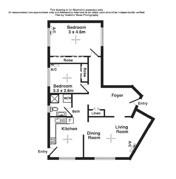 Floorplan of Homely unit listing, 3/70 Kurrajong Crescent, Nightcliff NT 810